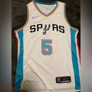 Dejounte Murray #5 Nike San Antonio Spurs NBA Jersey